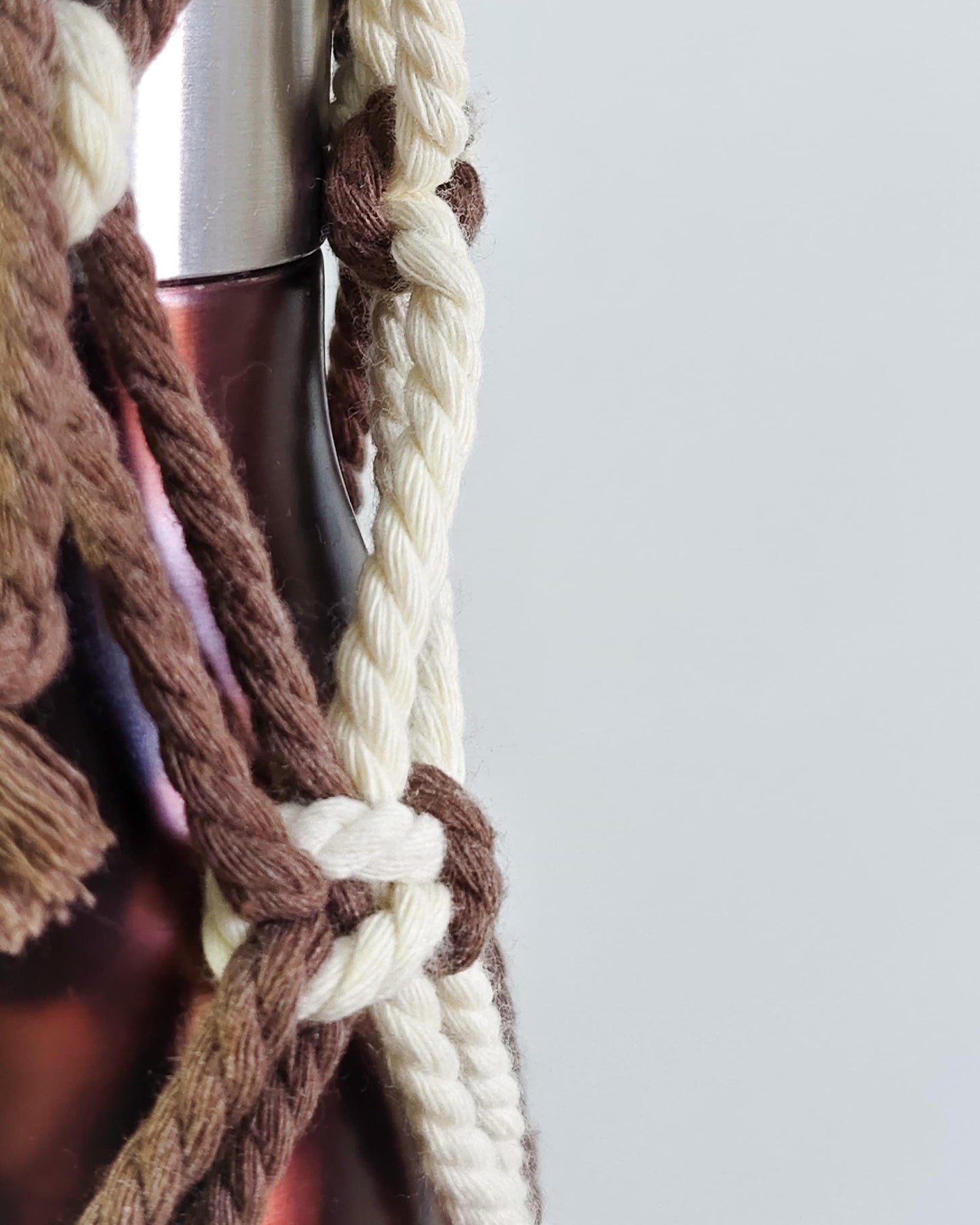 NOMI Macrame Water Bottle Holder