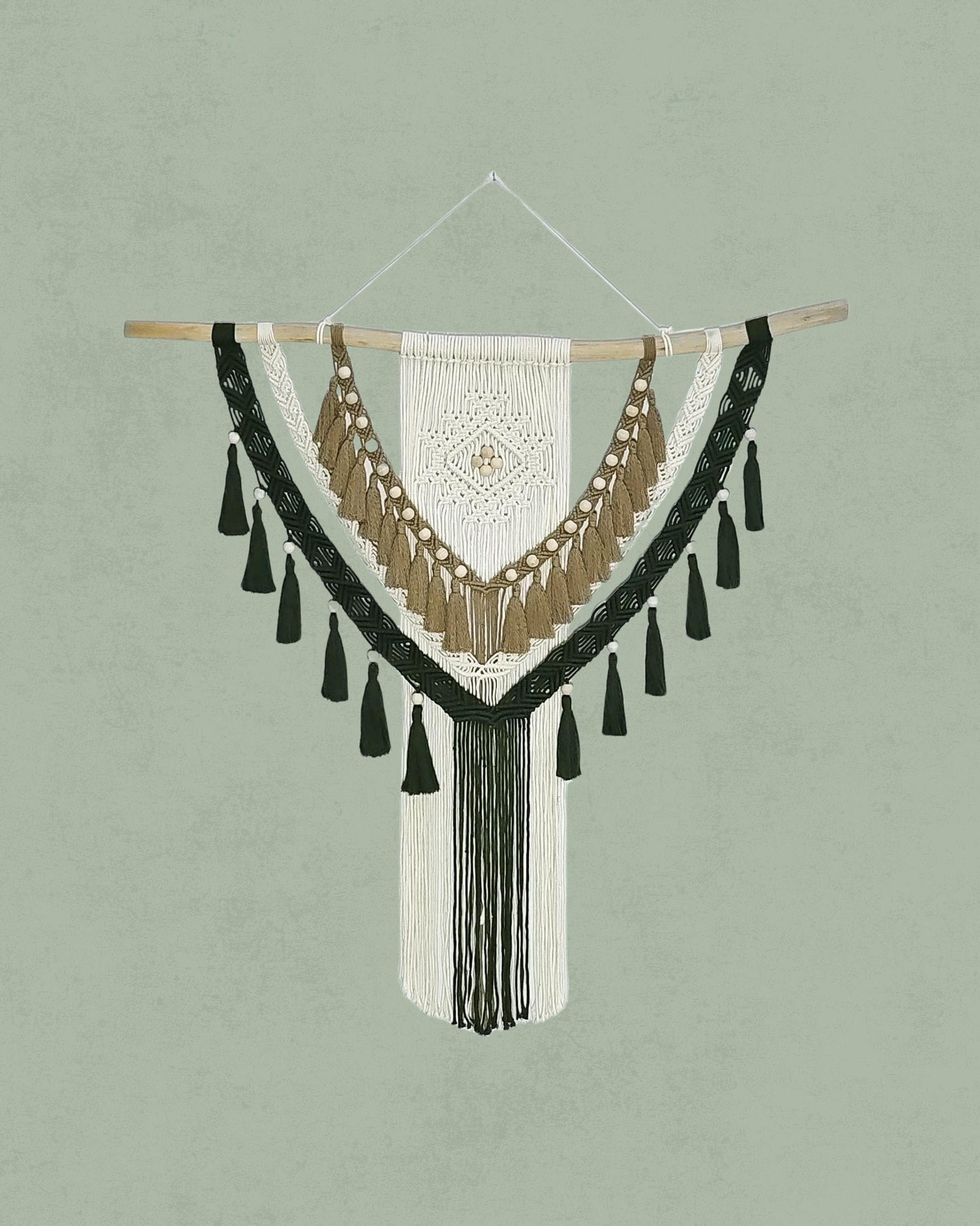 TARA Macrame Wall Decor, Macrame Wall Hanging, Handmade Wall Decor, Natural Home Decor, Scandinavian Style, Boho Decor, Bohemian Style, Bali