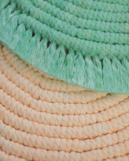 NARA Macrame Placemat with Fringe