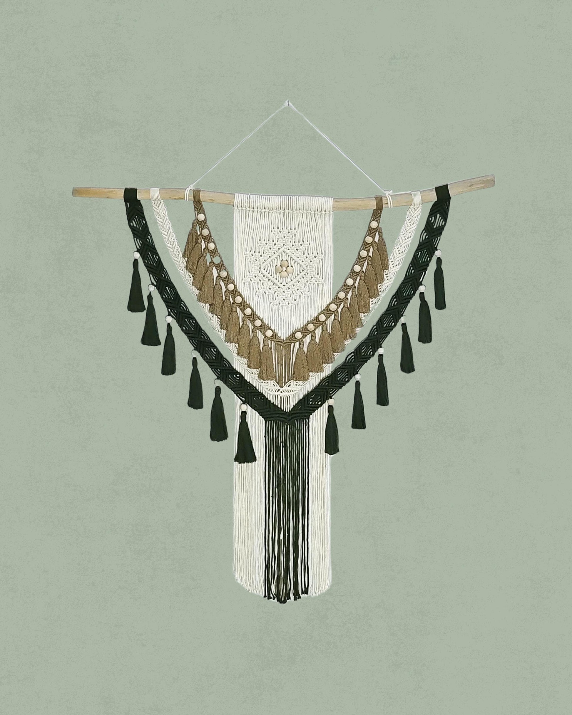 TARA Macrame Wall Decor, Macrame Wall Hanging, Handmade Wall Decor, Natural Home Decor, Scandinavian Style, Boho Decor, Bohemian Style, Bali