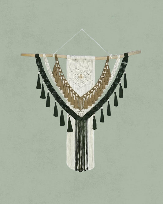 TARA Macrame Wall Decor, Macrame Wall Hanging, Handmade Wall Decor, Natural Home Decor, Scandinavian Style, Boho Decor, Bohemian Style, Bali